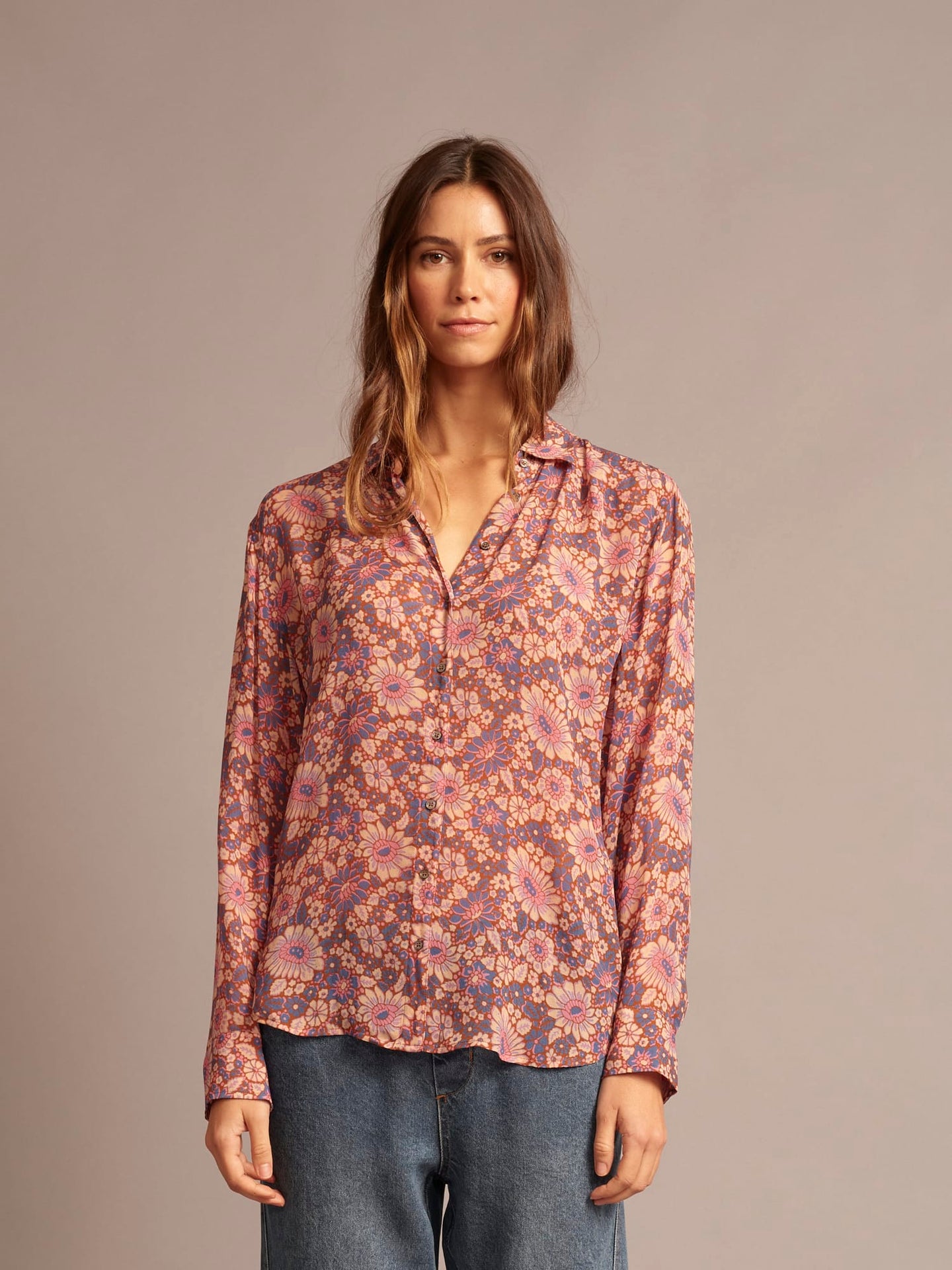 X2605 Shirt Cinder Pink Beau Shirt Cinder Pink Beau Shirt