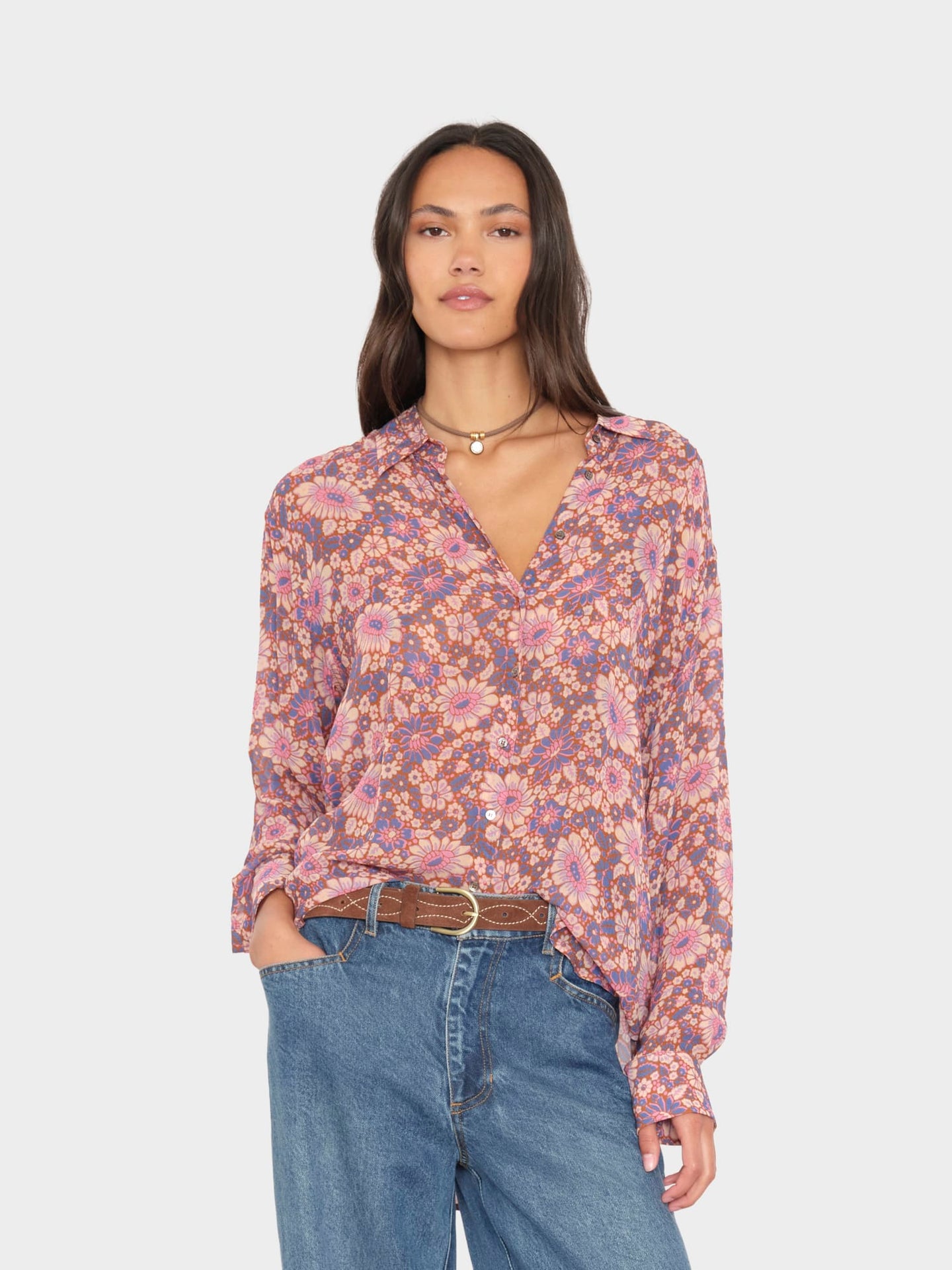 X2605 Shirt Cinder Pink Beau Shirt Cinder Pink Beau Shirt