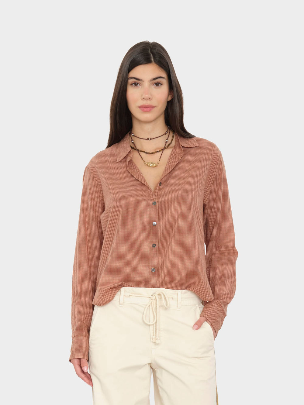 X2605 Shirt Ginger Brown Bowie Shirt Ginger Brown Bowie Shirt