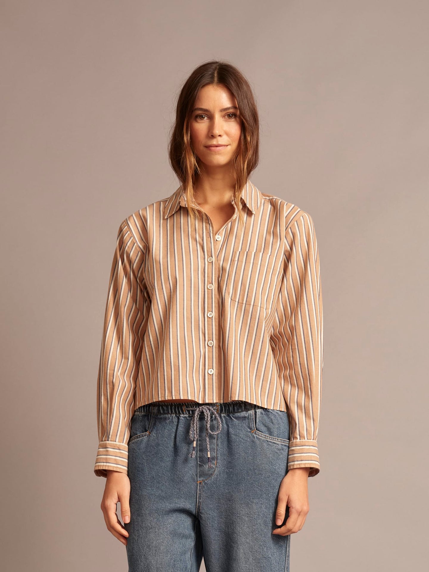 X2605 Shirt Hickory Navy Wyler Shirt Hickory Navy Wyler Shirt