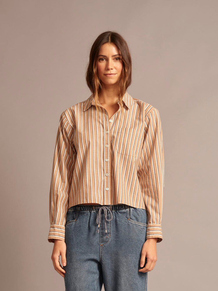 X2605 Shirt Hickory Navy Wyler Shirt Hickory Navy Wyler Shirt