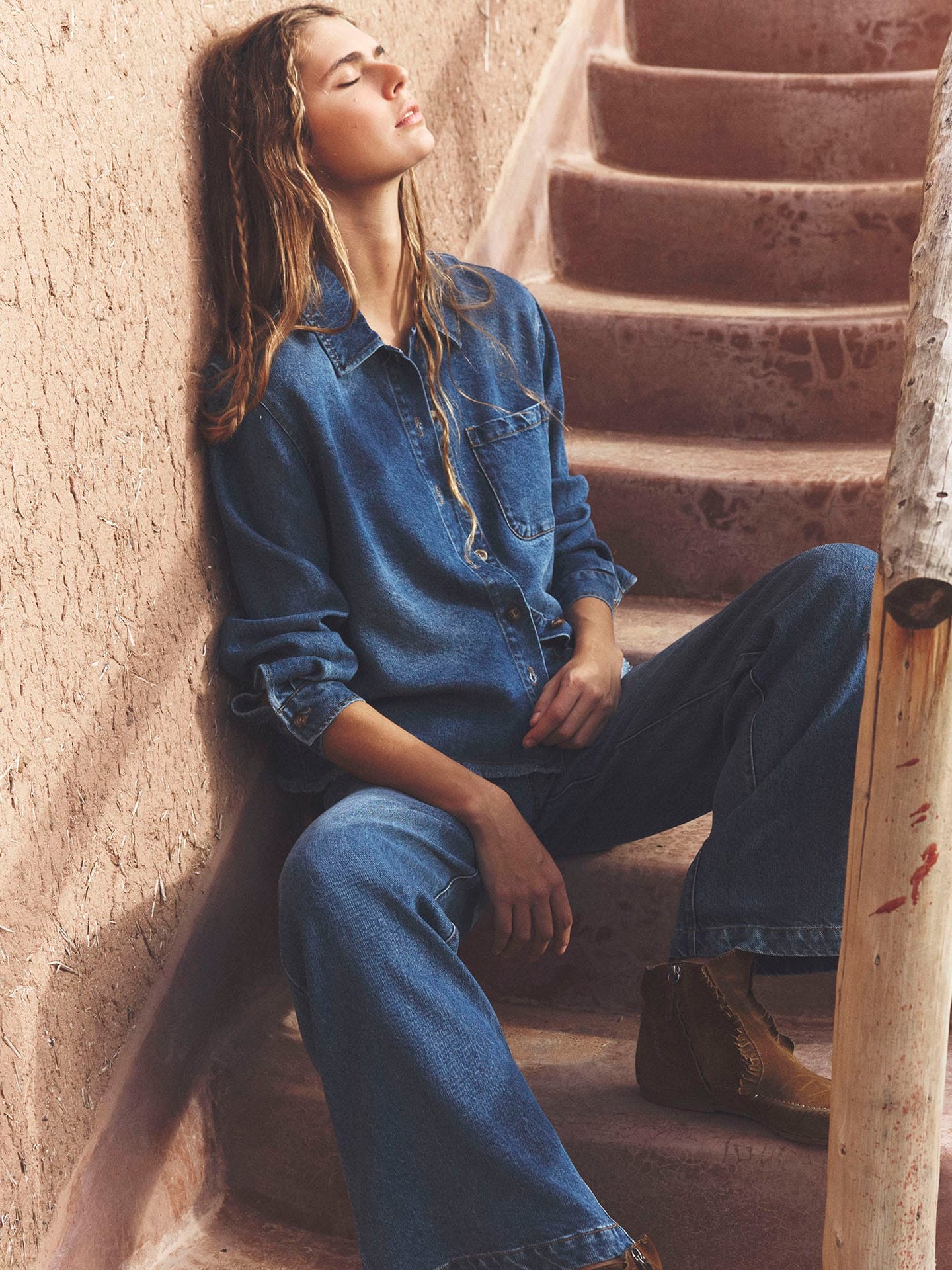 X2605 Shirt Meridian Blue Ben Denim Shirt Meridian Blue Ben Denim Shirt