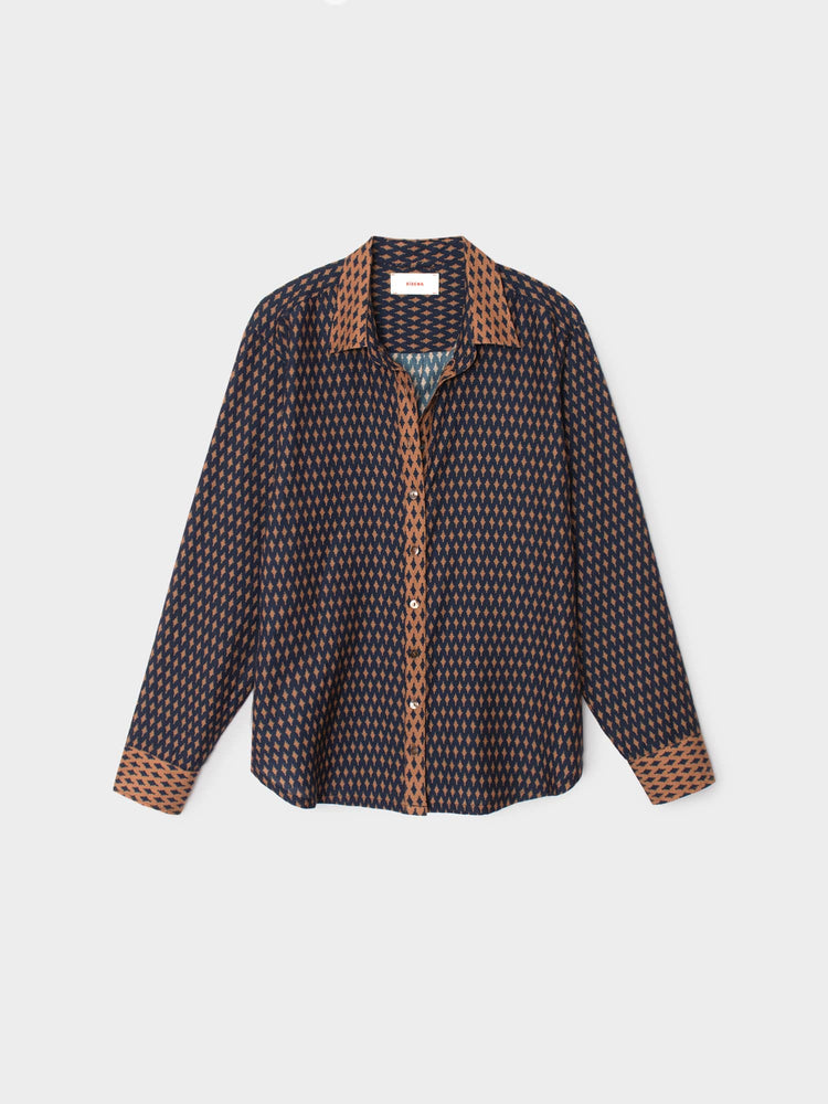 X2605 Shirt Navy Diamond Beau Shirt Navy Diamond Beau Shirt