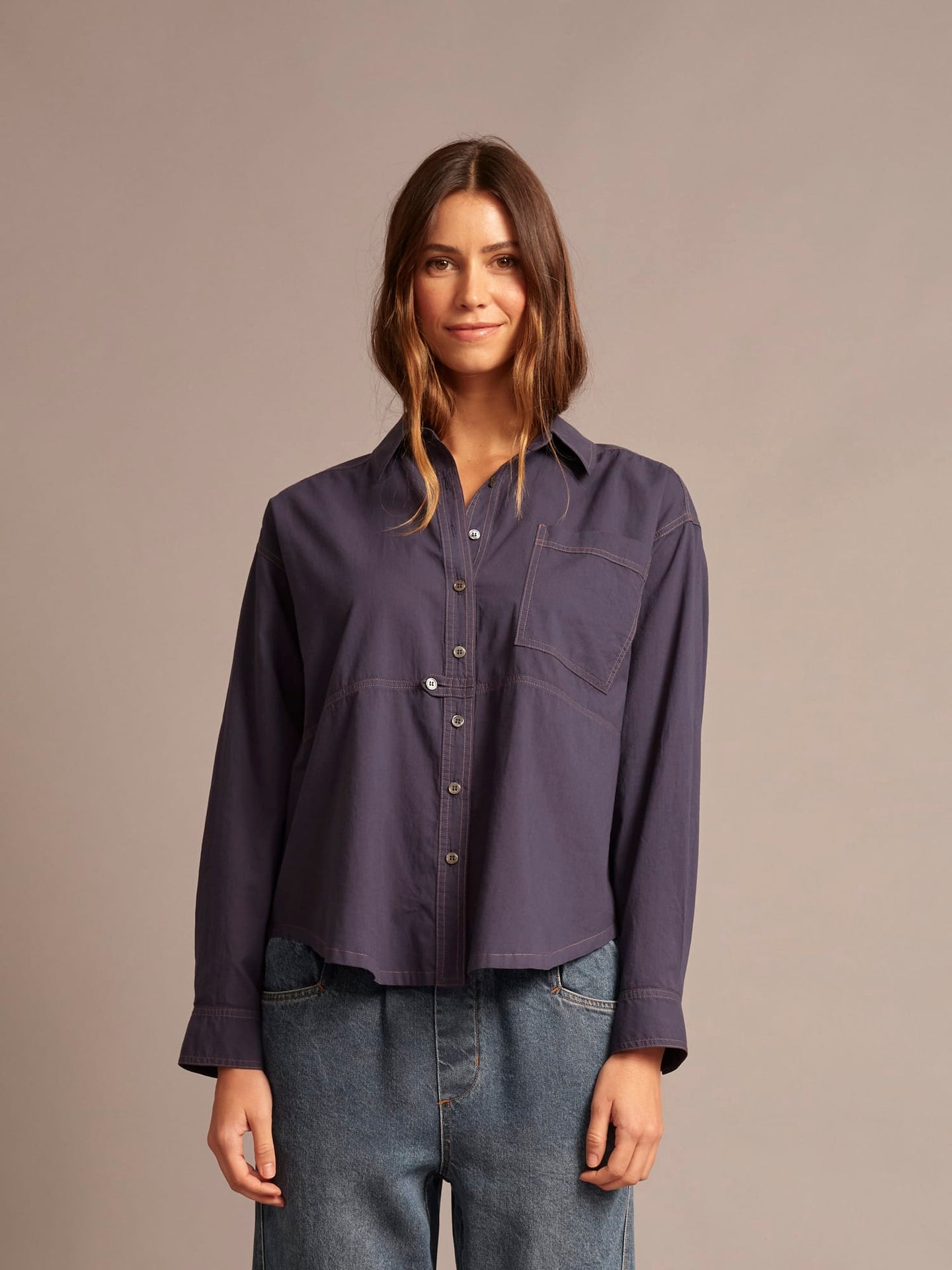X2605 Shirt Navy Logan Shirt Navy Logan Shirt