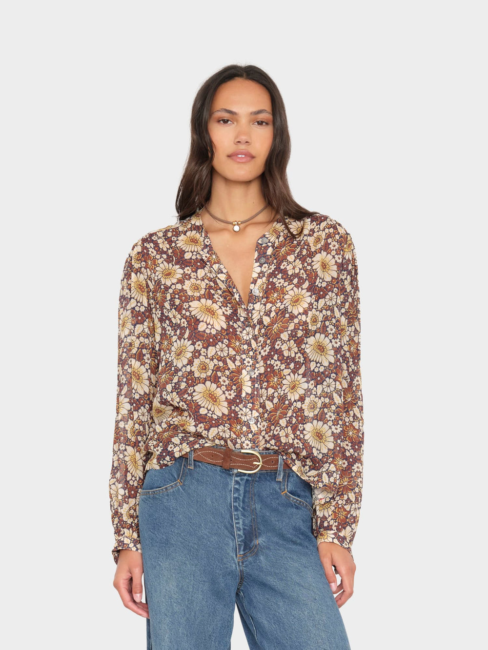 X2605 Shirt Tawny Brown Mallory Shirt Tawny Brown Mallory Shirt