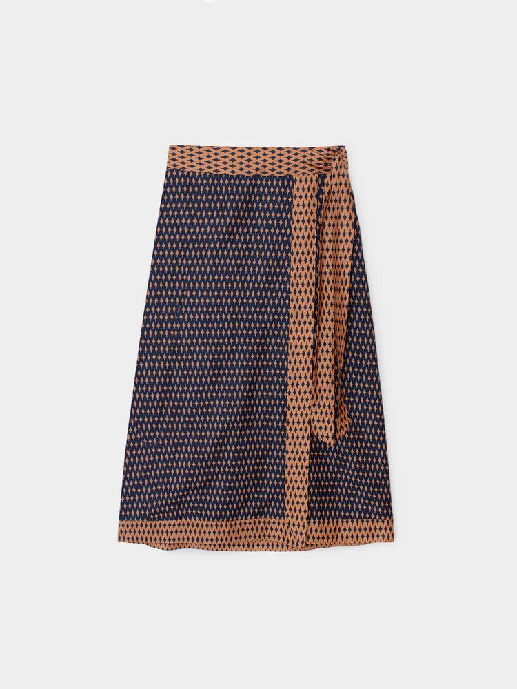 X2605 Skirt Navy Diamond Marta Skirt Navy Diamond Marta Skirt