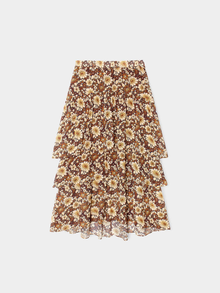 X2605 Skirt Tawny Brown Gretchen Skirt Tawny Brown Gretchen Skirt