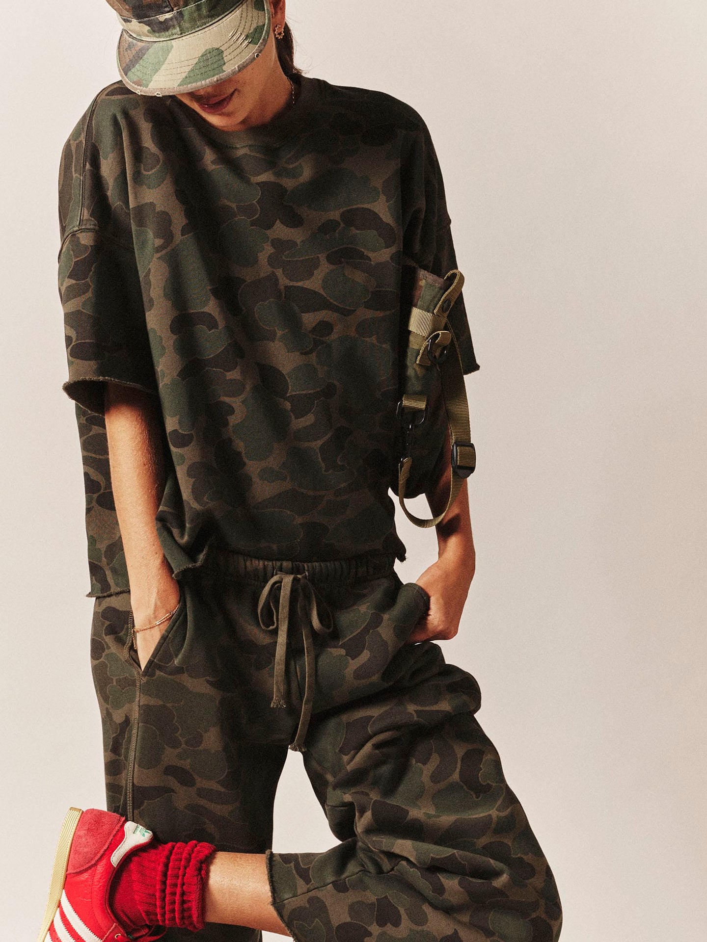X2605 Sweatpant Camo Sage Renzo Sweatpant Camo Sage Renzo Sweatpant