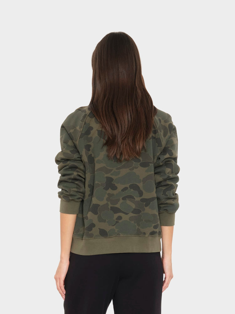 X2605 Sweatshirt Camo Sage Marathon Sweatshirt Camo Sage Marathon Sweatshirt