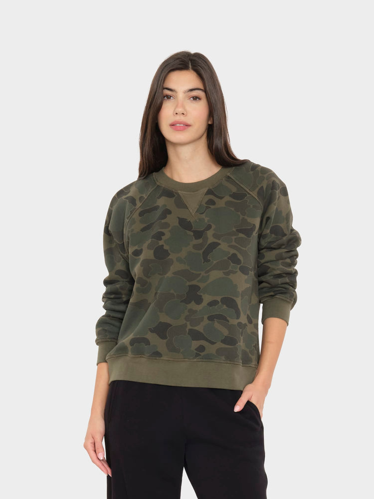 X2605 Sweatshirt Camo Sage Marathon Sweatshirt Camo Sage Marathon Sweatshirt
