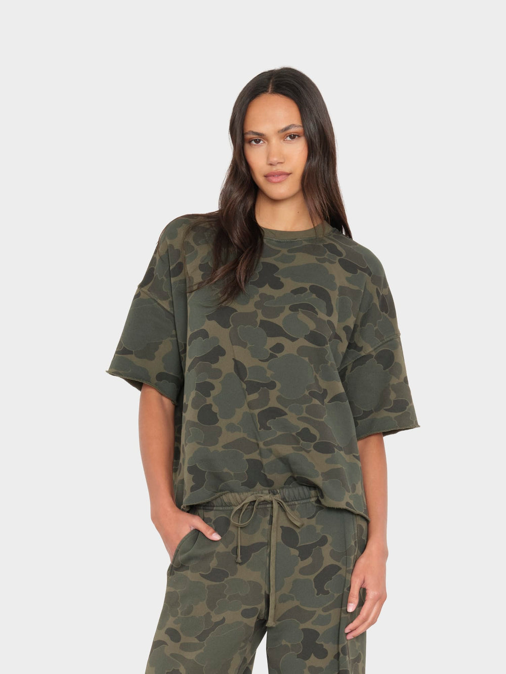 X2605 Sweatshirt Camo Sage Romeo Sweatshirt Camo Sage Romeo Sweatshirt