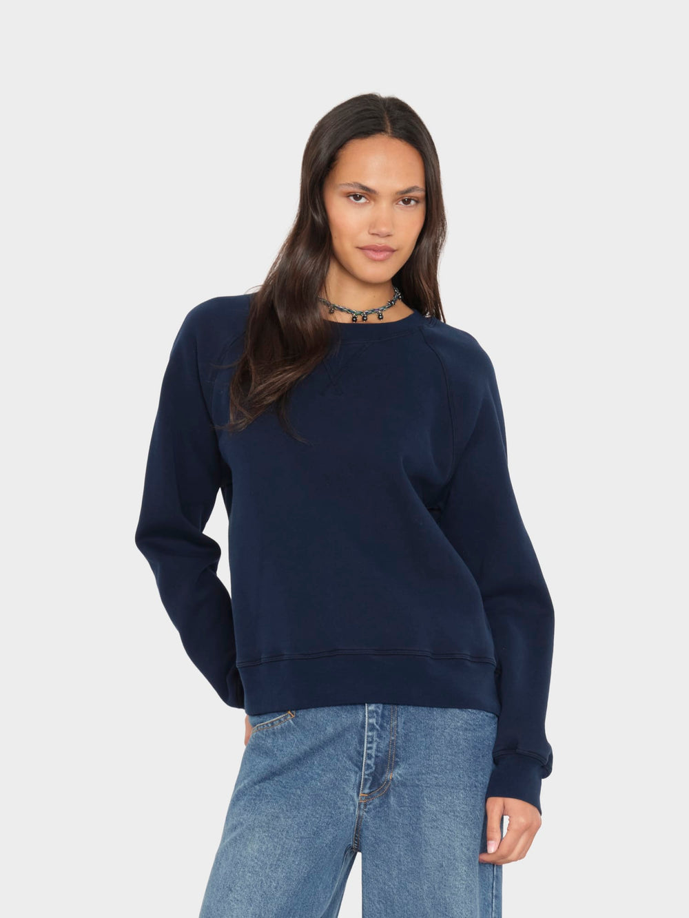 X2605 Sweatshirt Navy Marathon Sweatshirt Navy Marathon Sweatshirt
