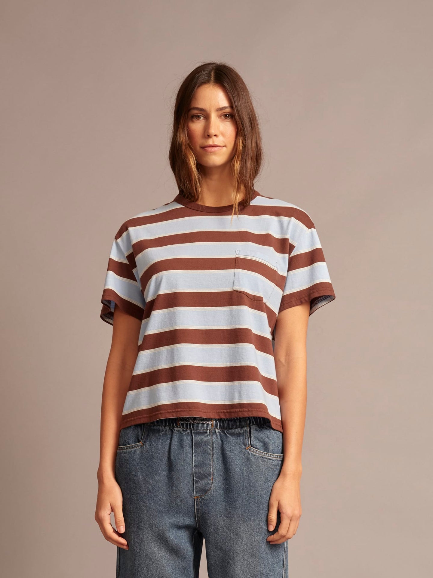 X2605 Tee Chocolate Cherry Paulina Tee Chocolate Cherry Paulina Tee