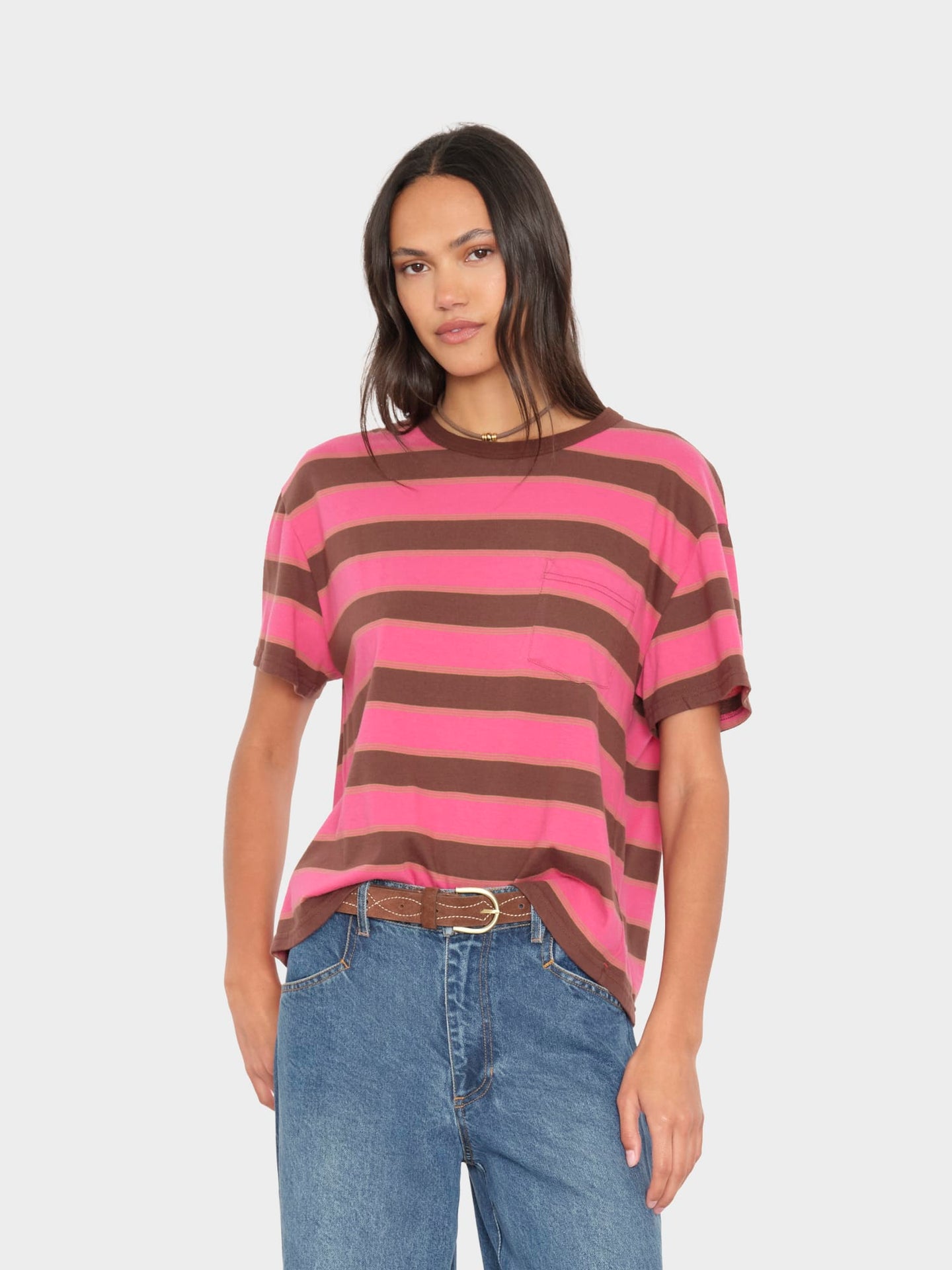 X2605 Tee Chocolate Cherry Paulina Tee Chocolate Cherry Paulina Tee