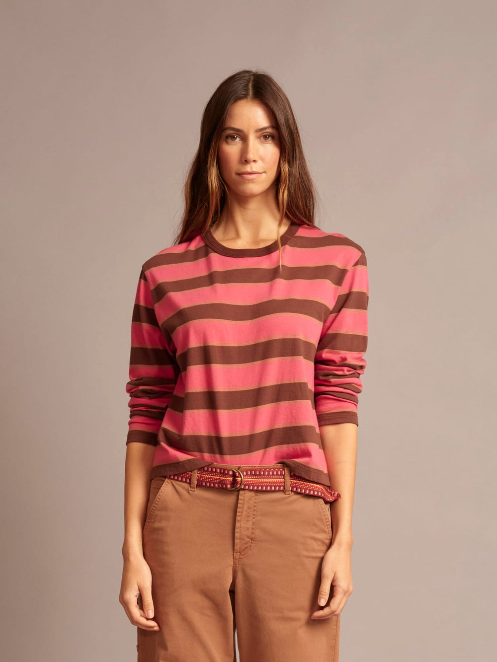 X2605 Tee Chocolate Cherry Terrance Tee Chocolate Cherry Terrance Tee