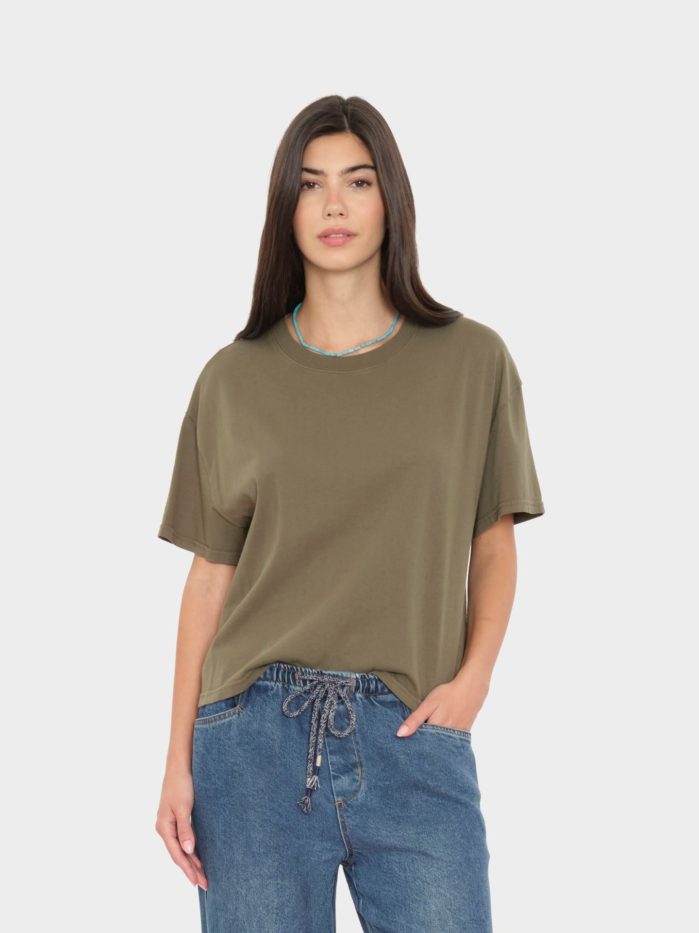 X2605 Tee Dusty Moss Carter Tee Dusty Moss Carter Tee
