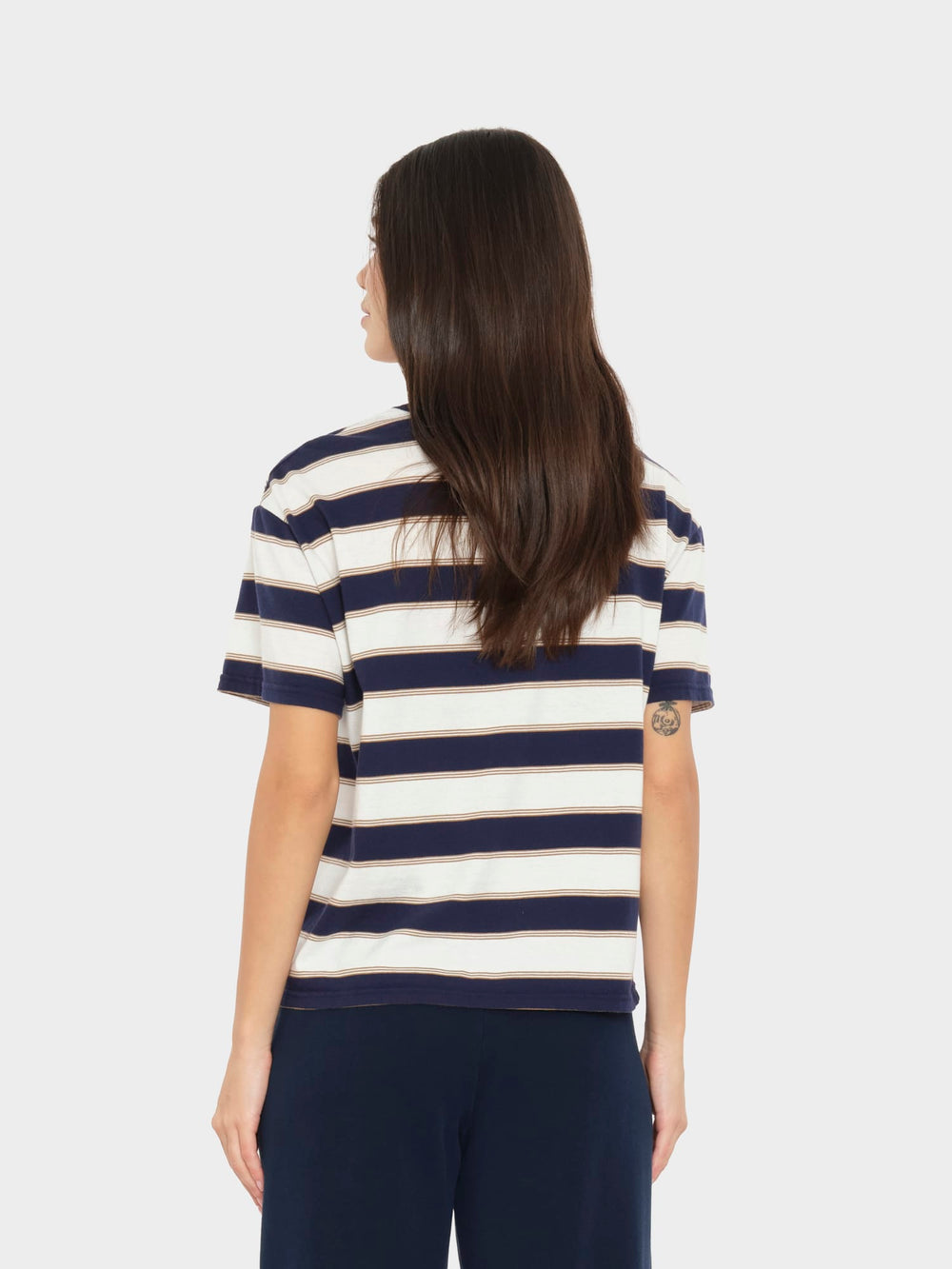X2605 Tee Navy Crescent Paulina Tee Navy Crescent Paulina Tee