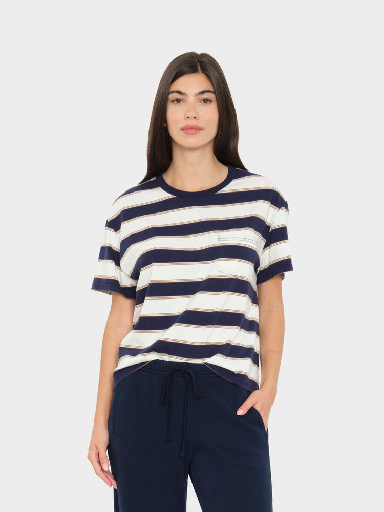 X2605 Tee Navy Crescent Paulina Tee Navy Crescent Paulina Tee