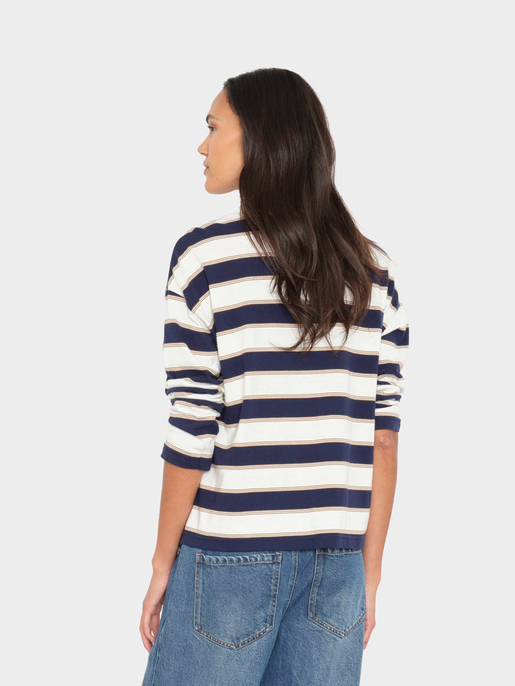 X2605 Tee Navy Crescent Troy Tee Navy Crescent Troy Tee
