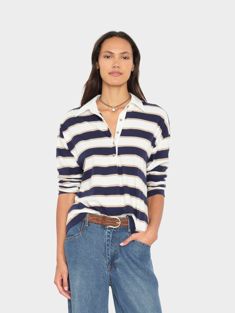 X2605 Tee Navy Crescent Troy Tee Navy Crescent Troy Tee
