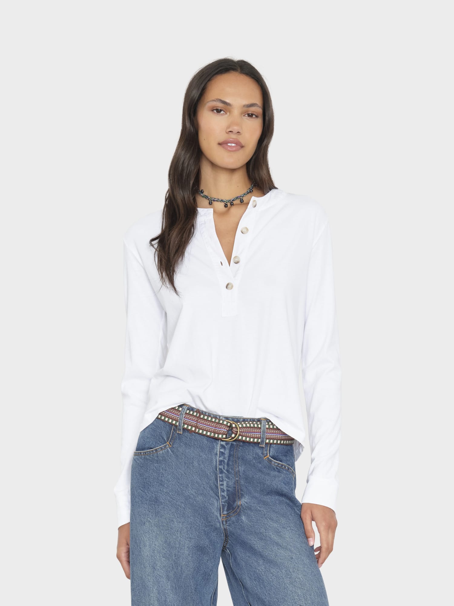 White Lucas Tee