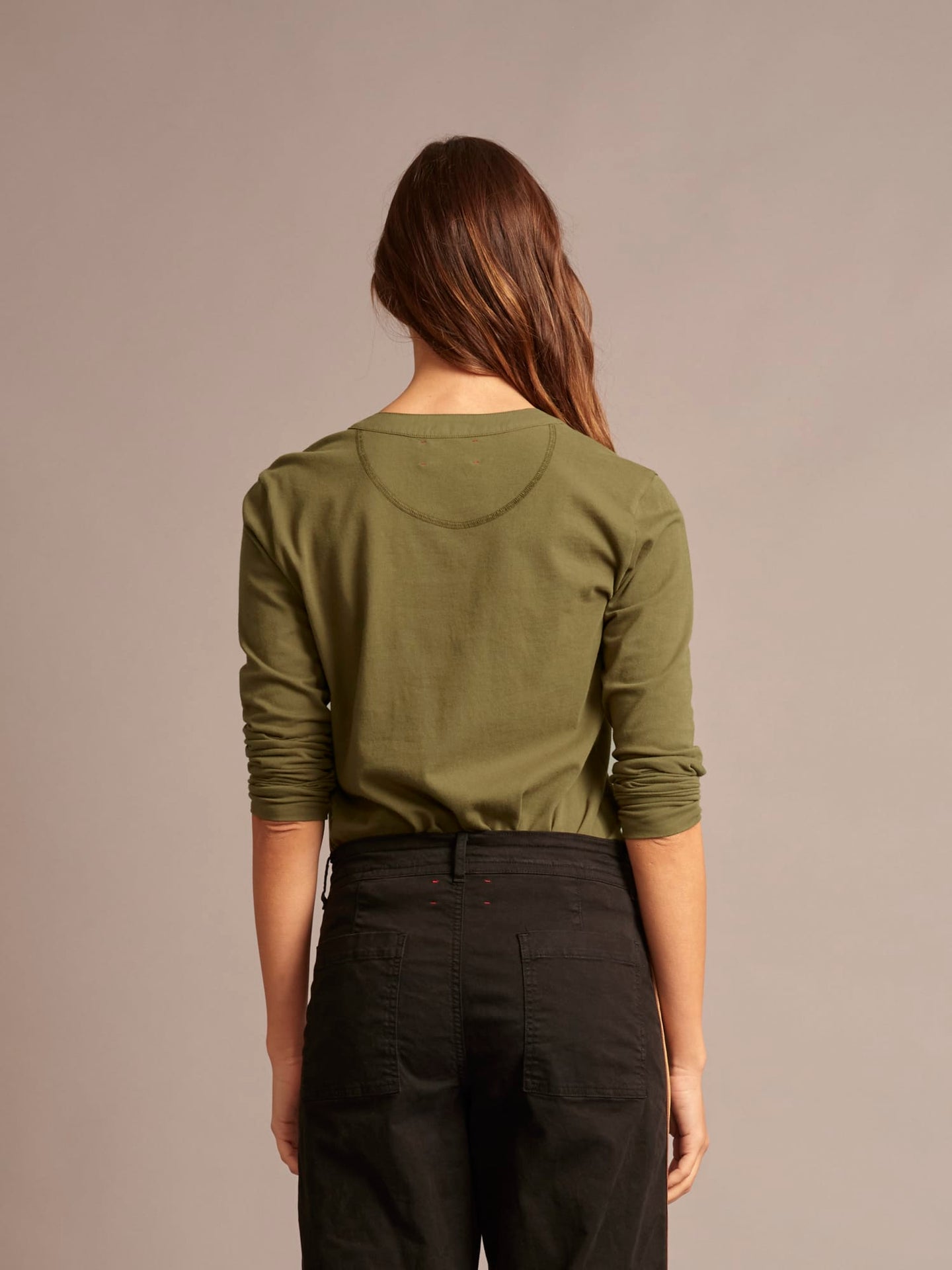 X2605 Top Dusty Moss Lucas Top Dusty Moss Lucas Top