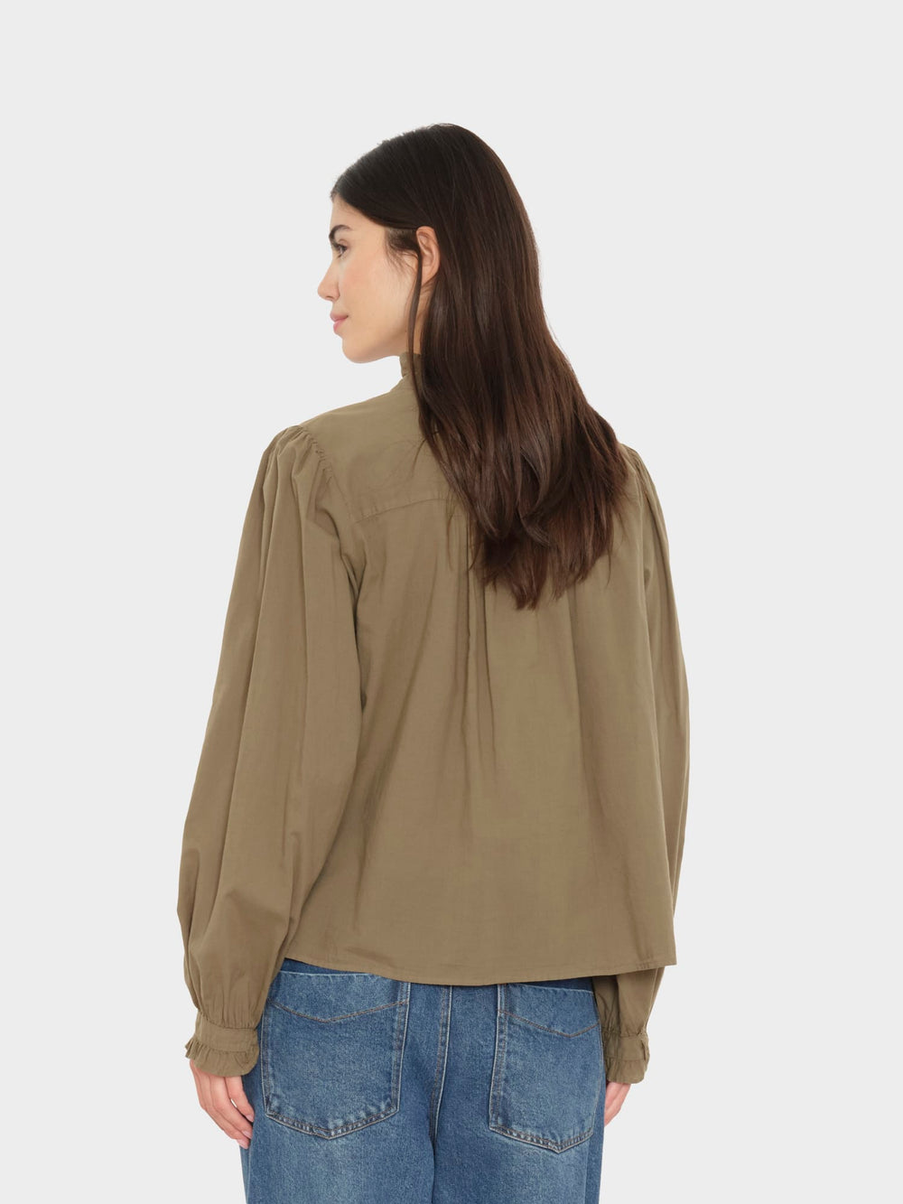 X2605 Top Olive Smoke Dorien Top Olive Smoke Dorien Top