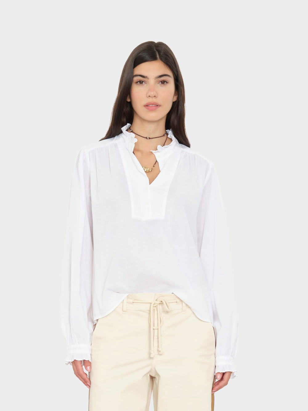 X2605 Top White Dorien Top White Dorien Top
