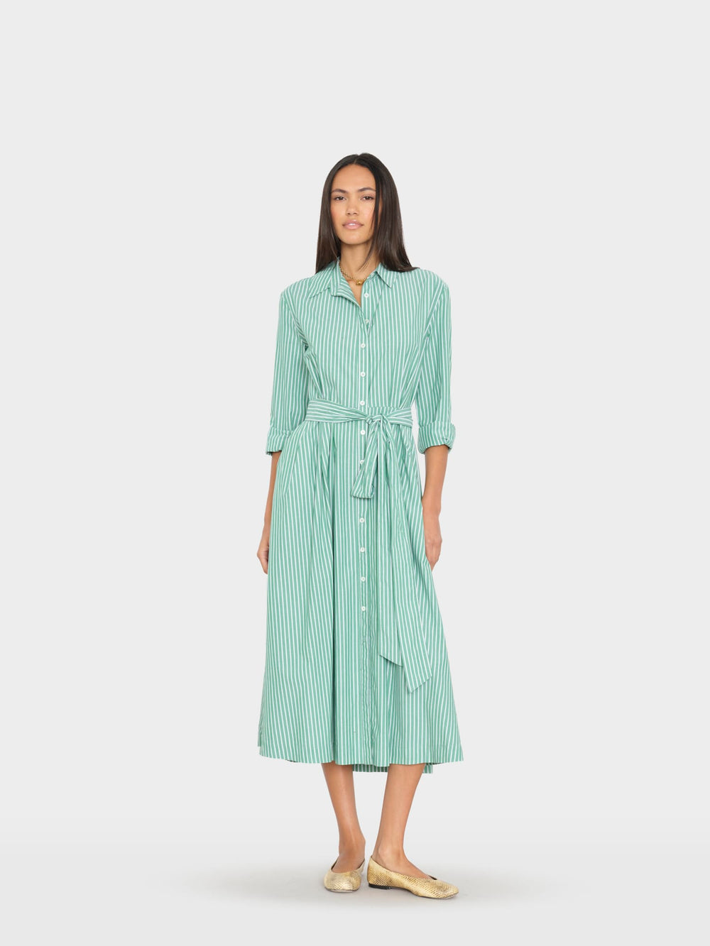 X2606 Dress Crest Green Tessa Dress Crest Green Tessa Dress