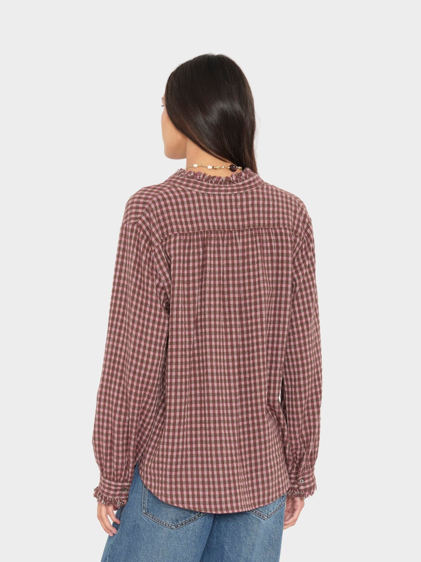 X2606 Shirt Bourbon Rose Amelie Shirt Bourbon Rose Amelie Shirt