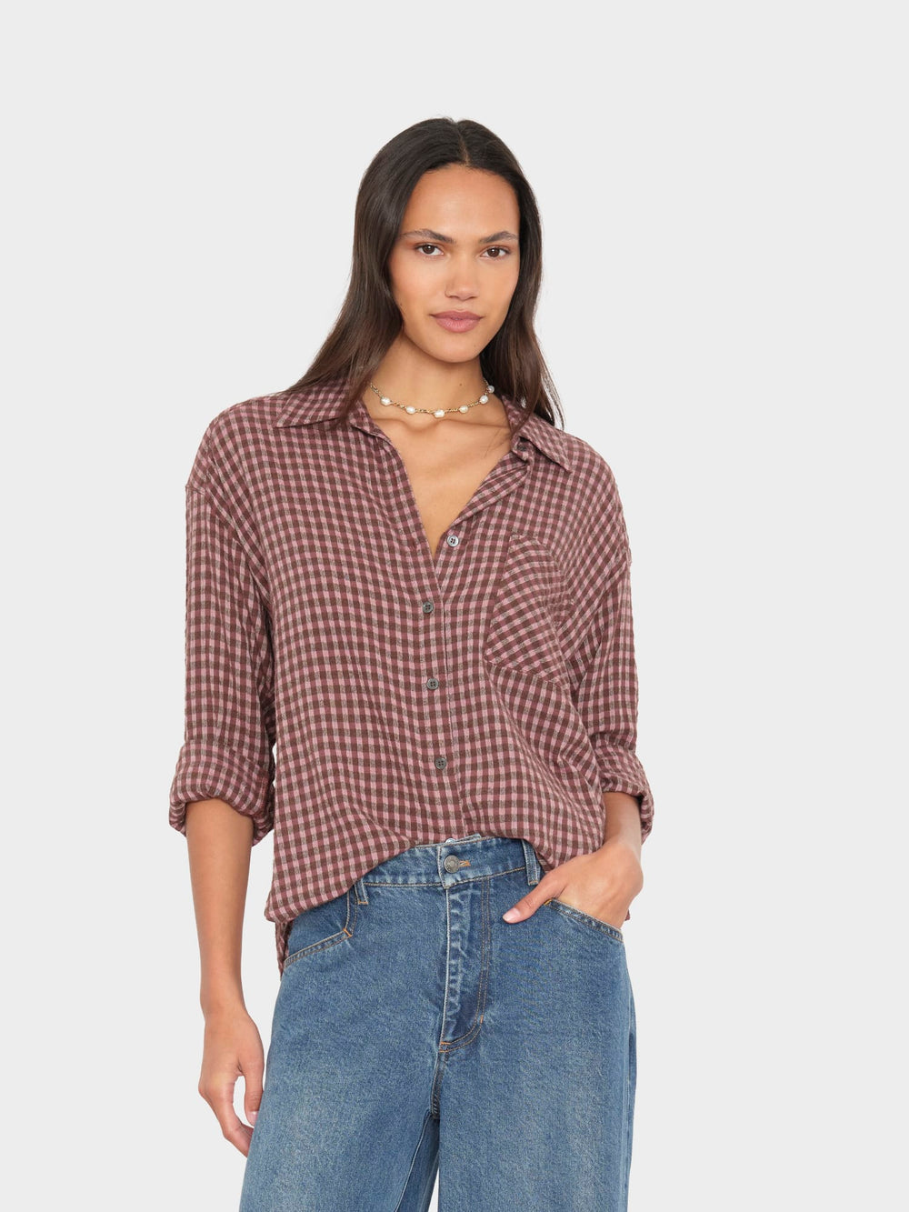X2606 Shirt Bourbon Rose Jordy Shirt Bourbon Rose Jordy Shirt