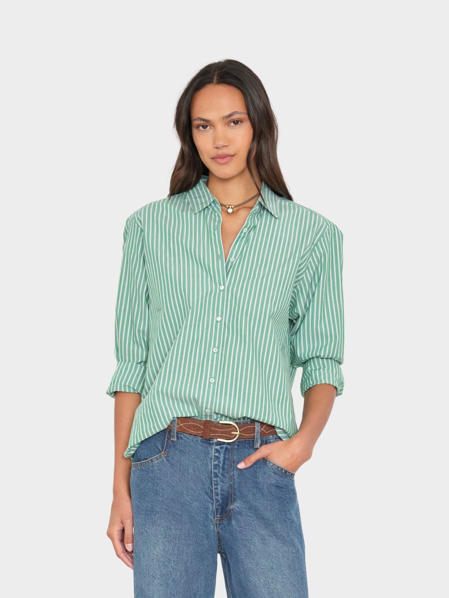 X2606 Shirt Crest Green Beau Shirt Crest Green Beau Shirt