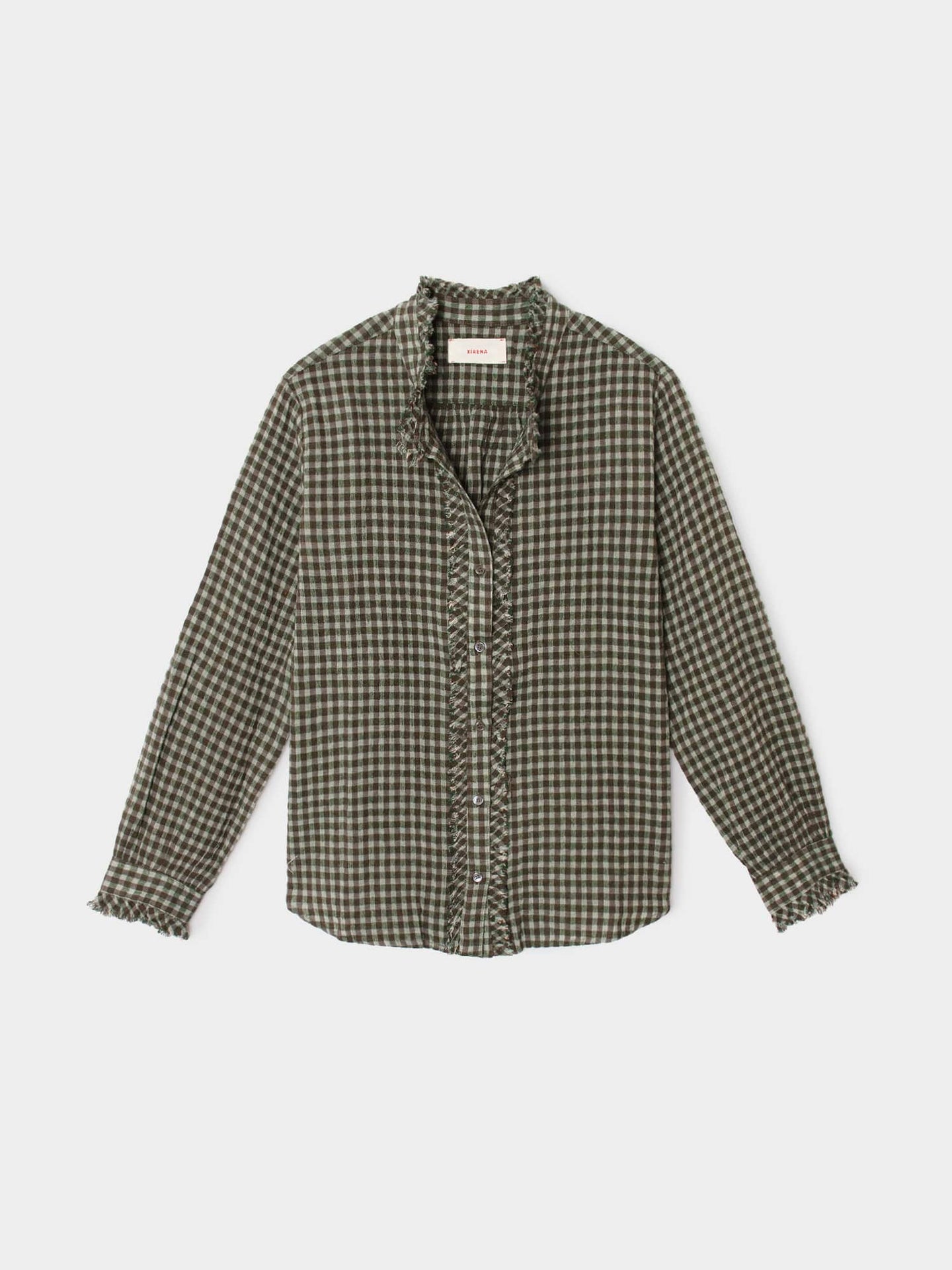 X2606 Shirt Mossy Green Amelie Shirt Mossy Green Amelie Shirt