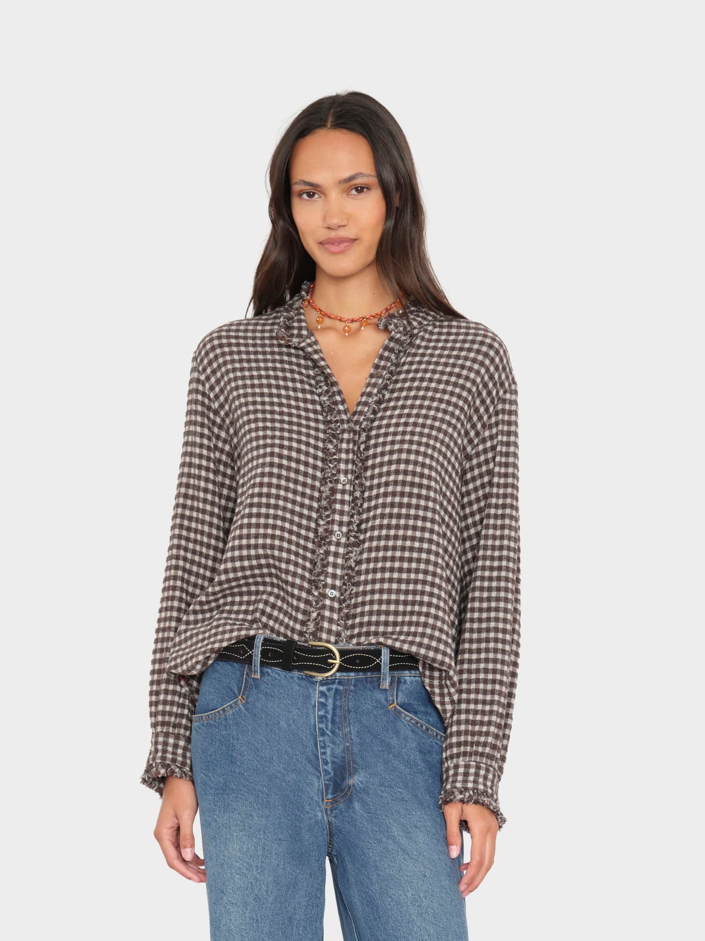 X2606 Shirt Walnut Brown Amelie Shirt Walnut Brown Amelie Shirt