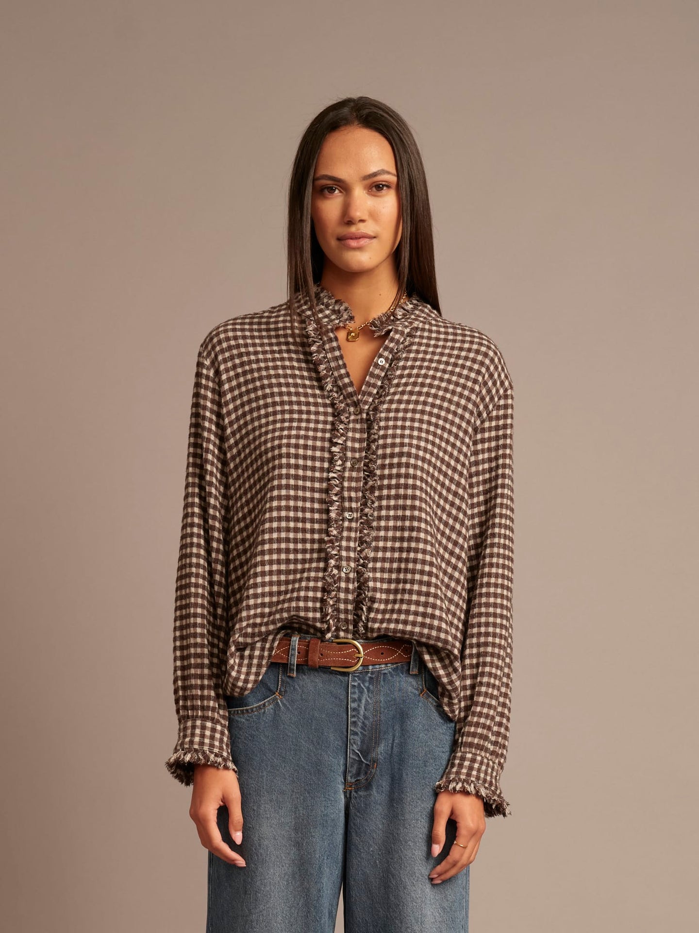 X2606 Shirt Walnut Brown Amelie Shirt Walnut Brown Amelie Shirt