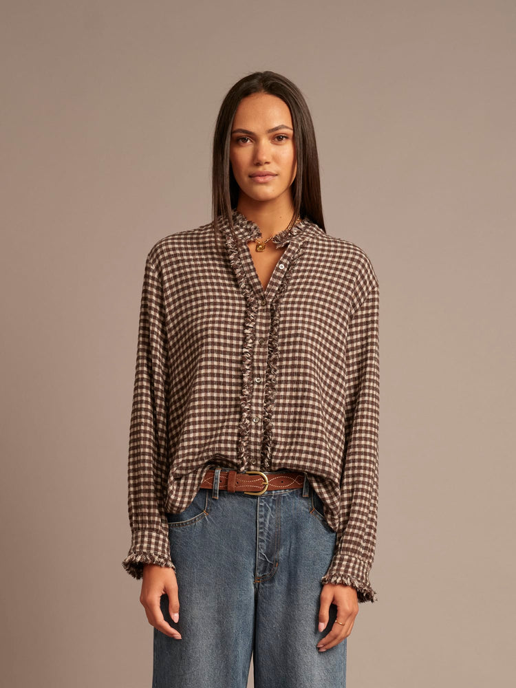 X2606 Shirt Walnut Brown Amelie Shirt Walnut Brown Amelie Shirt