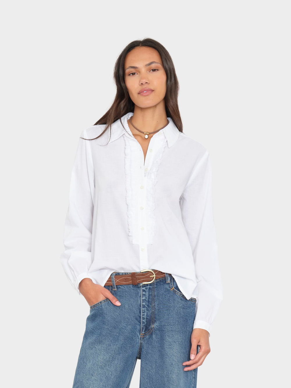 X2606 Shirt White Amanda Shirt White Amanda Shirt