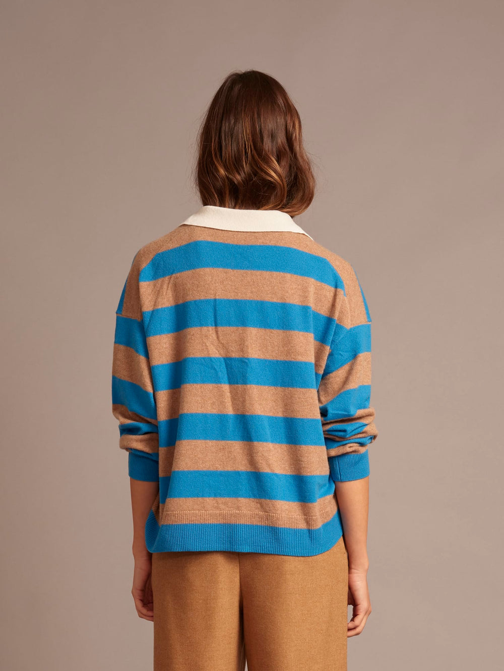 X2606 Sweater Cobalt Sand Braxton Sweater Cobalt Sand Braxton Sweater