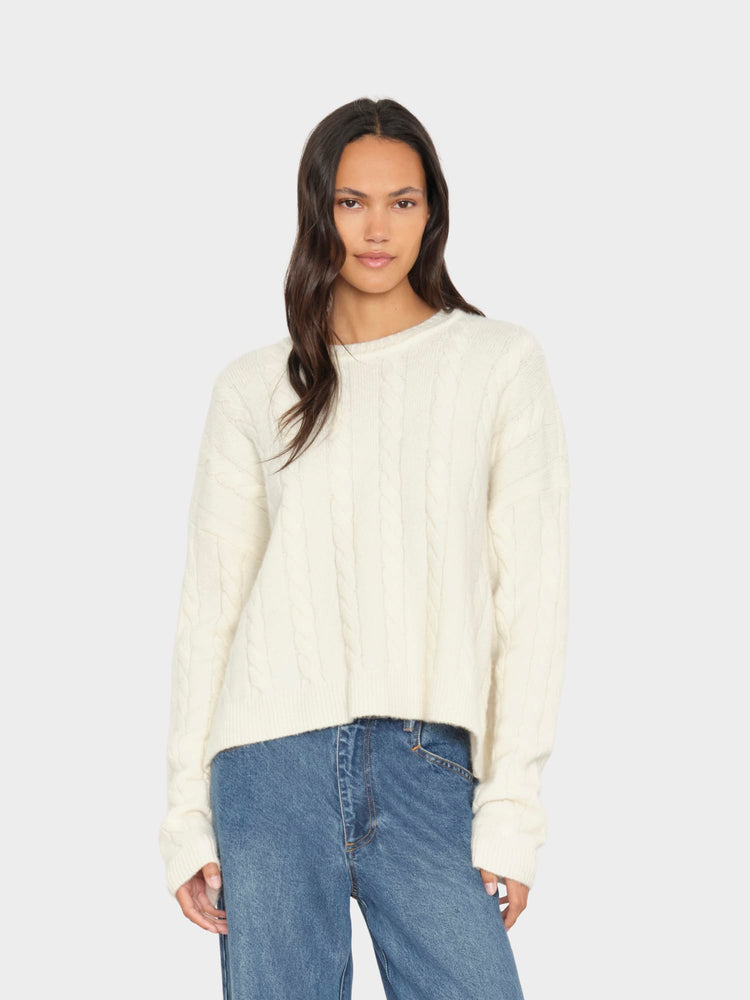 X2606 Sweater Cream Feather Leland Sweater Cream Feather Leland Sweater