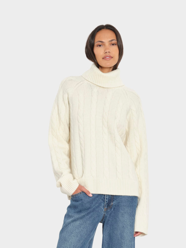 X2606 Sweater Cream Feather Toby Sweater Cream Feather Toby Sweater