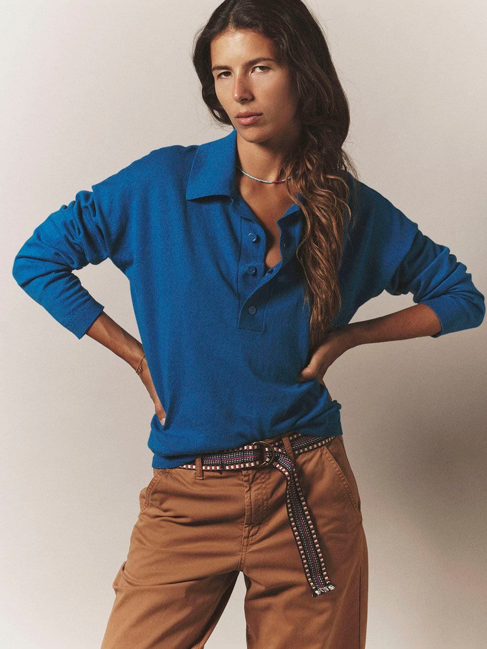 X2606 Sweater Voyage Blue Collin Sweater Voyage Blue Collin Sweater