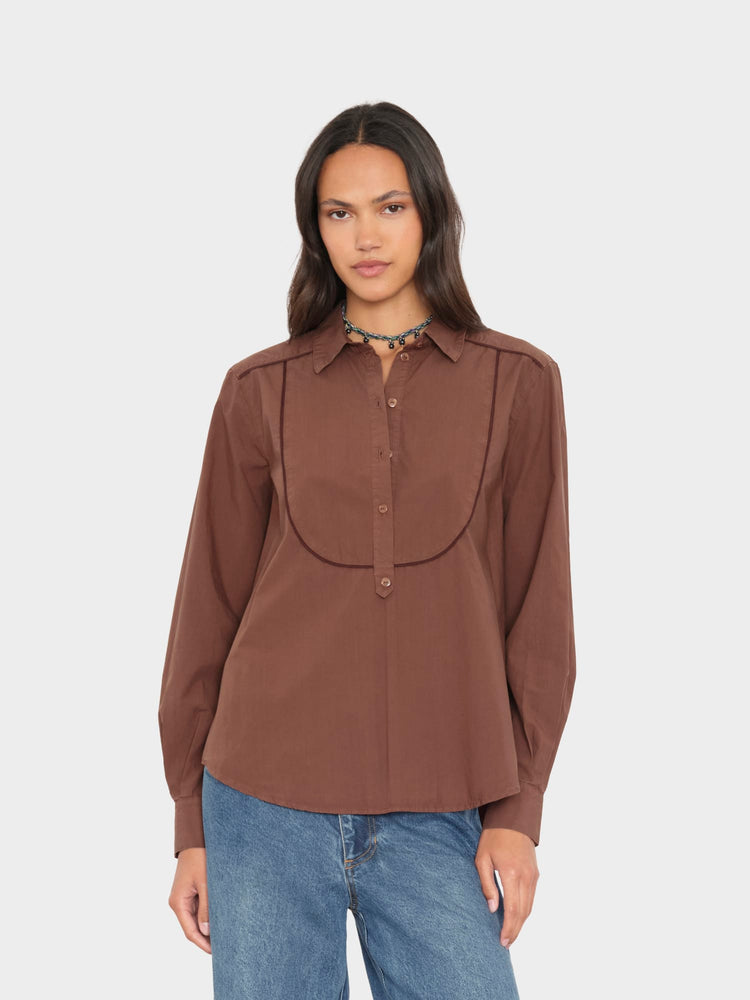 X2606 Top Chestnut Brown Gilda Top Chestnut Brown Gilda Top