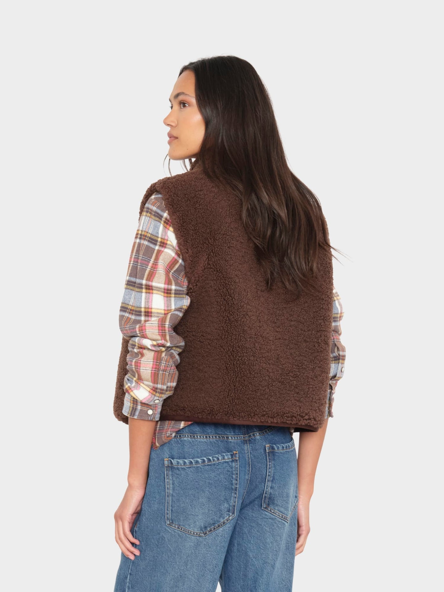 X2606 Vest Chocolate Brown Kensi Vest Chocolate Brown Kensi Vest