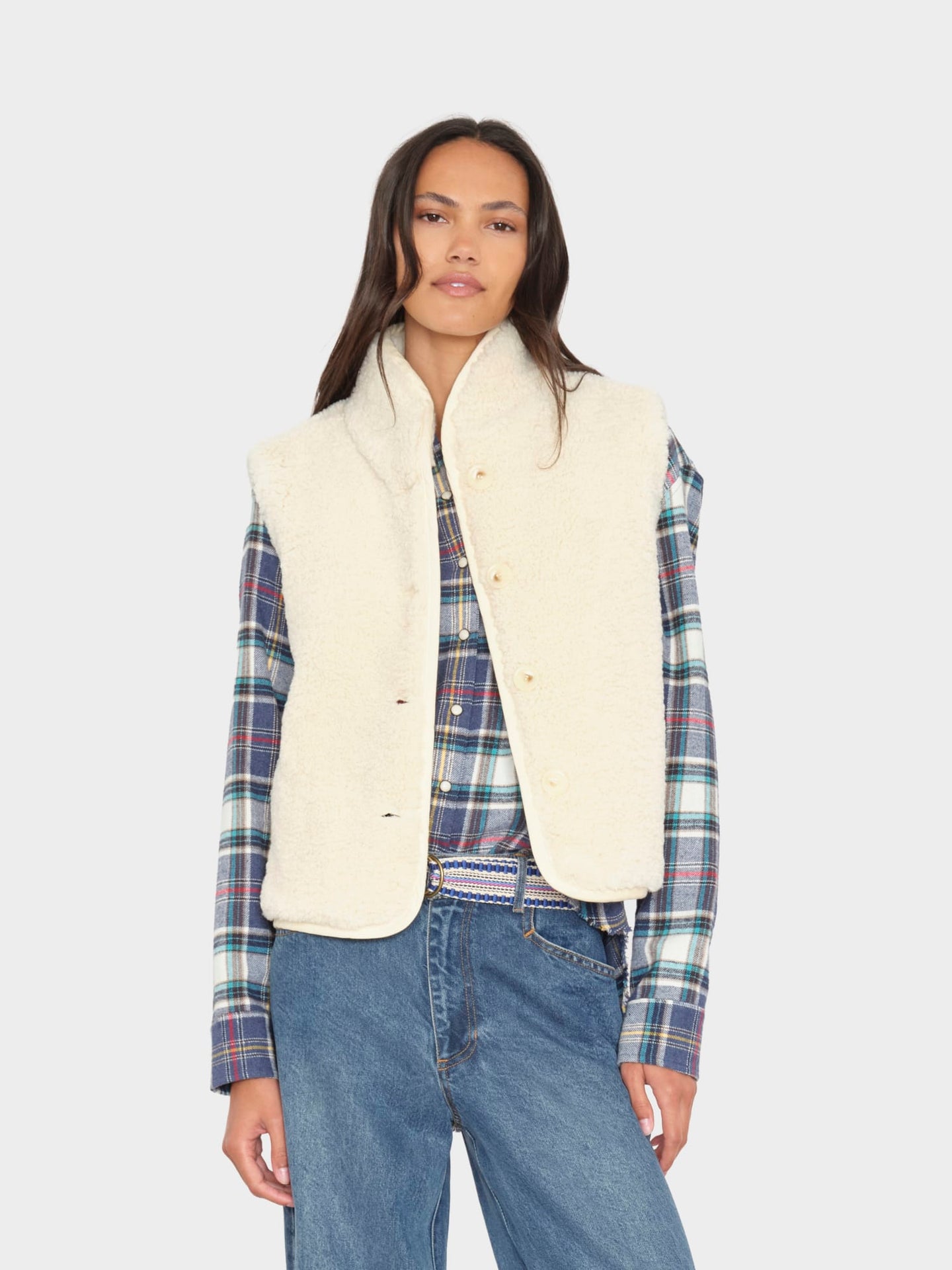 X2606 Vest Cream Kensi Vest Cream Kensi Vest