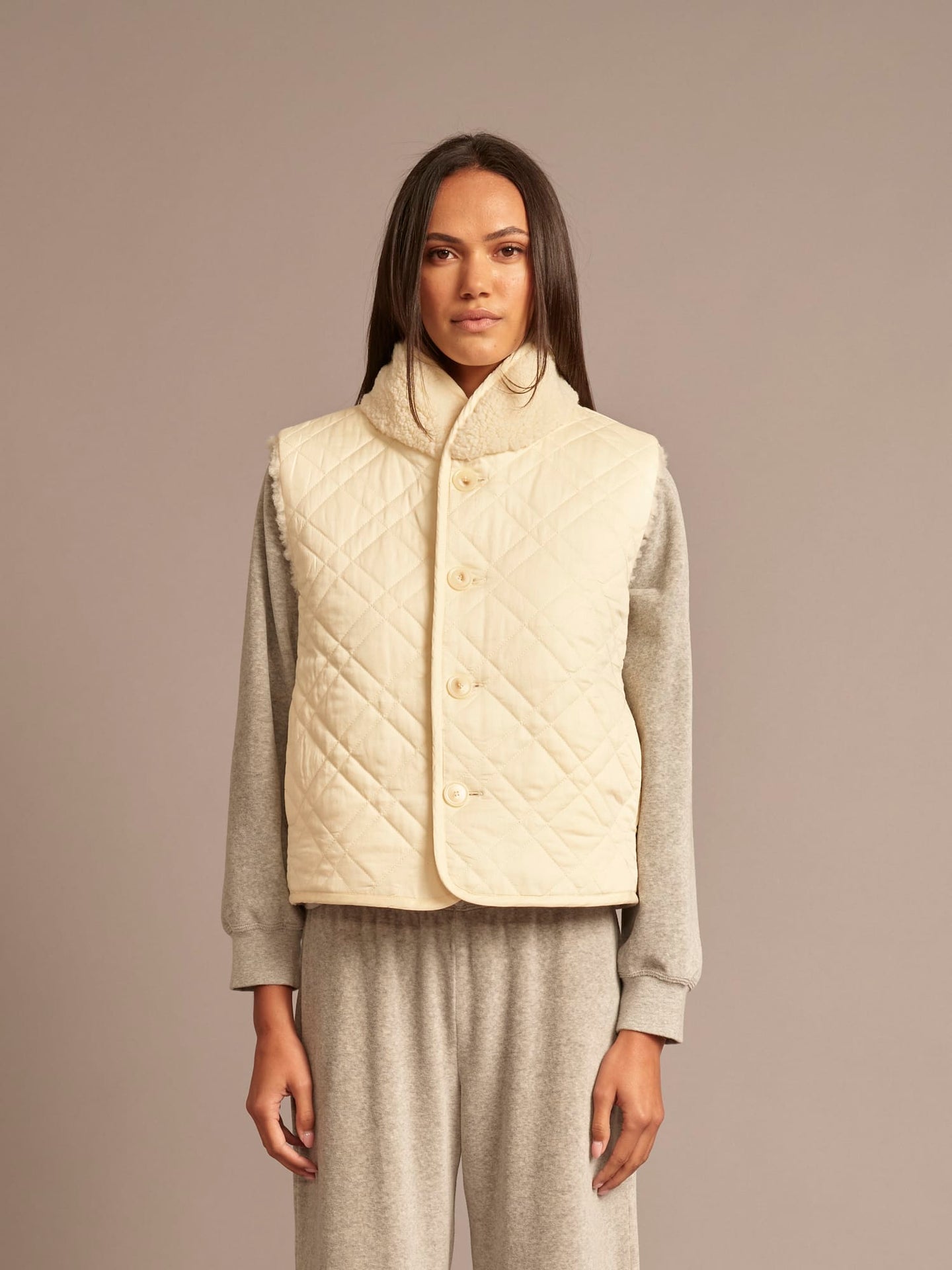 X2606 Vest Cream Kensi Vest Cream Kensi Vest