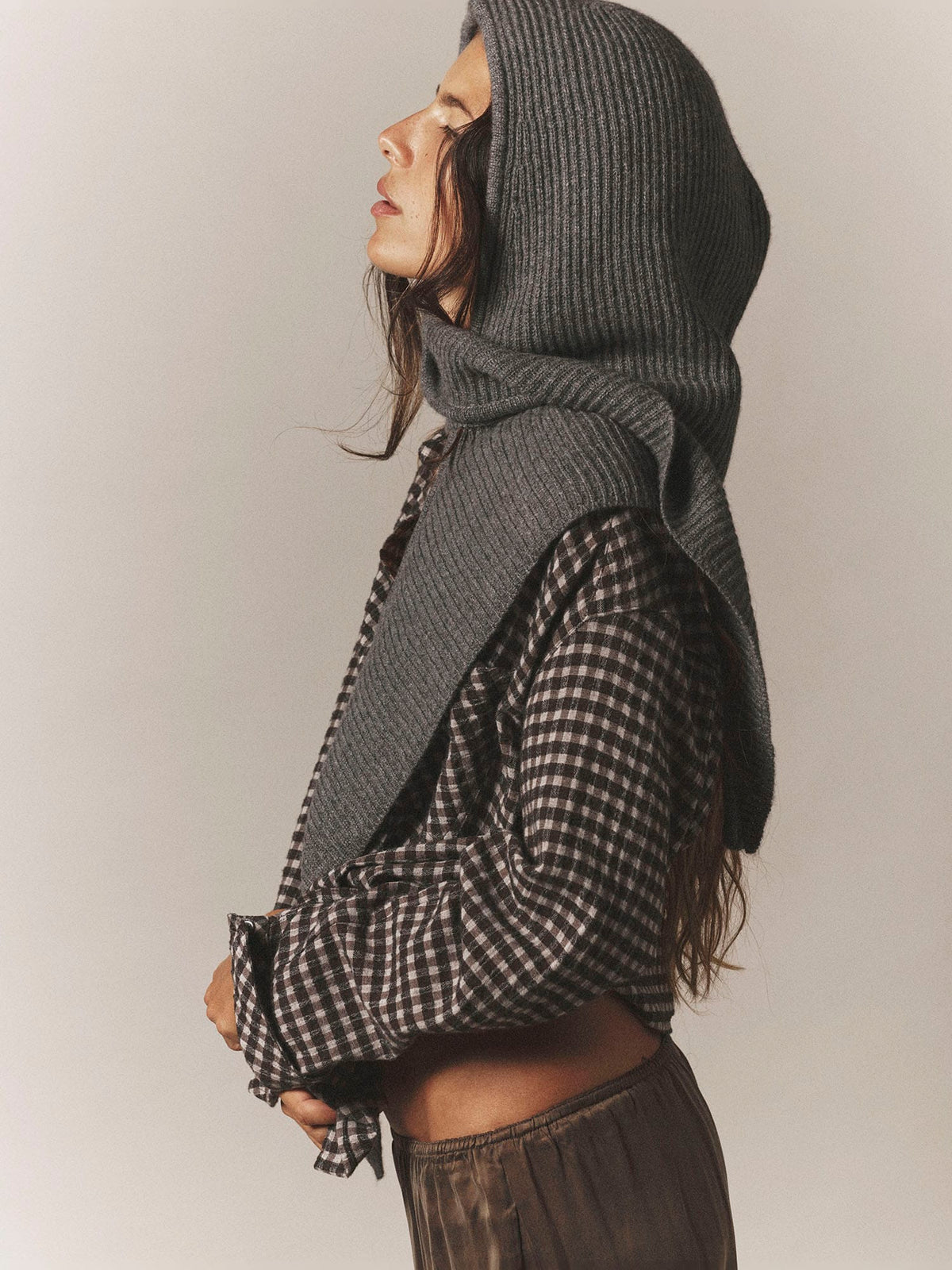 X2607 Hat One Size / Pewter Gray Pewter Gray Balaclava X0MRS045-OS-PGRY Pewter Gray Balaclava