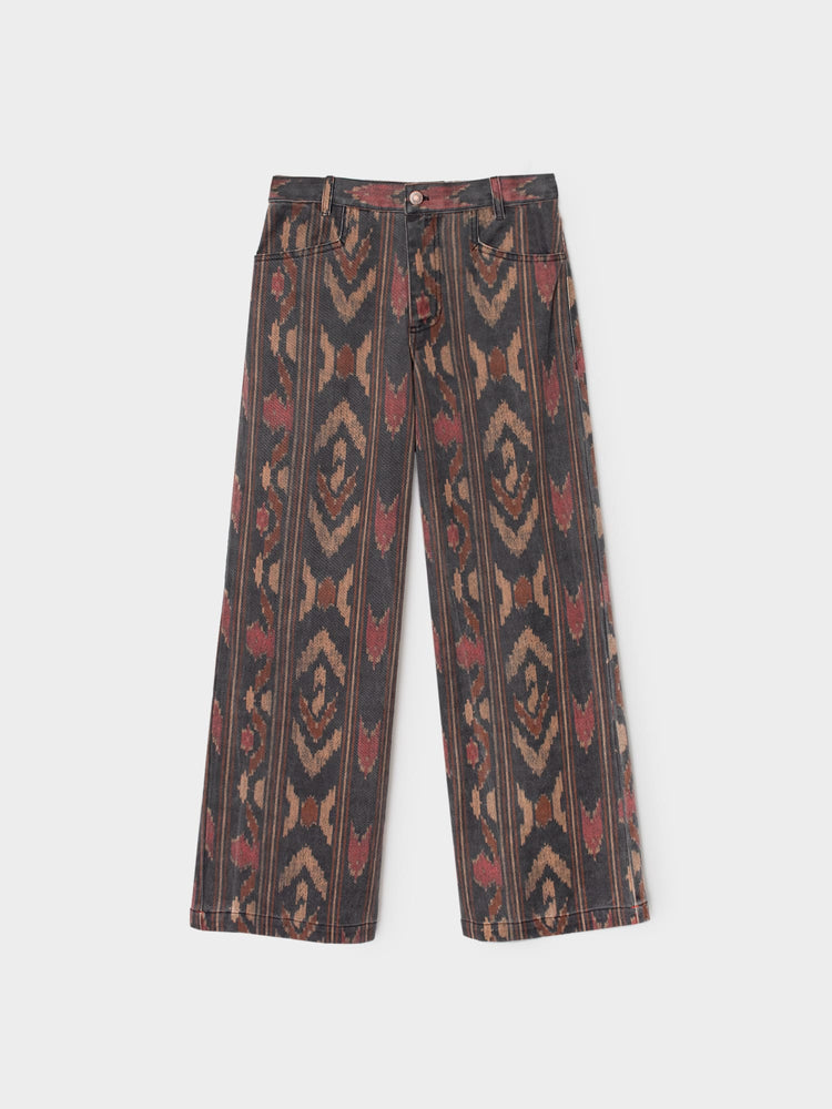 X2607 Pant Black Ikat Nixon Denim Pant Black Ikat Nixon Denim Pant