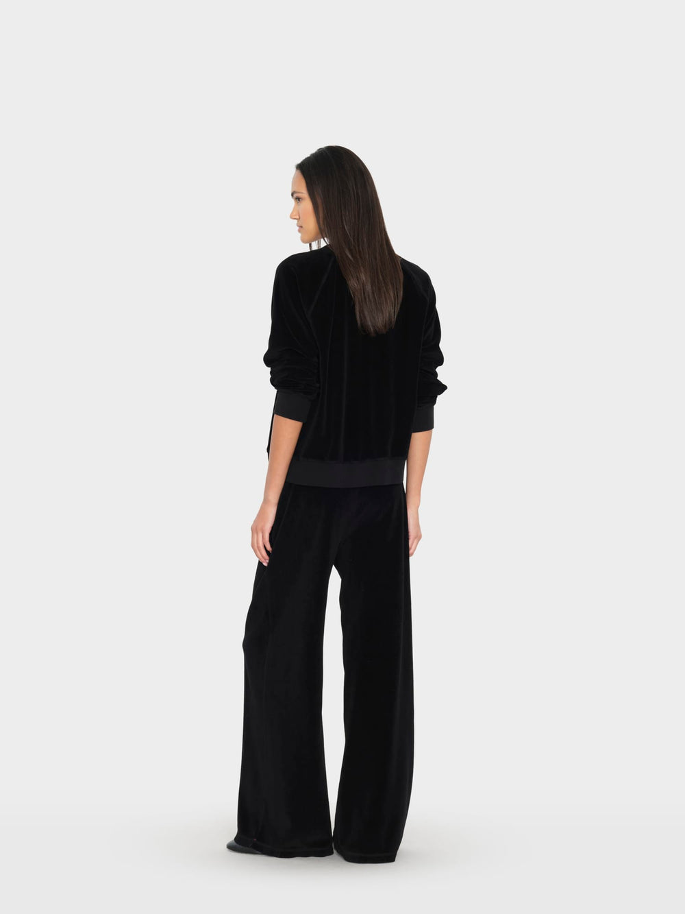 X2607 Pant Black Manon Velour Sweatpant Black Manon Velour Sweatpant