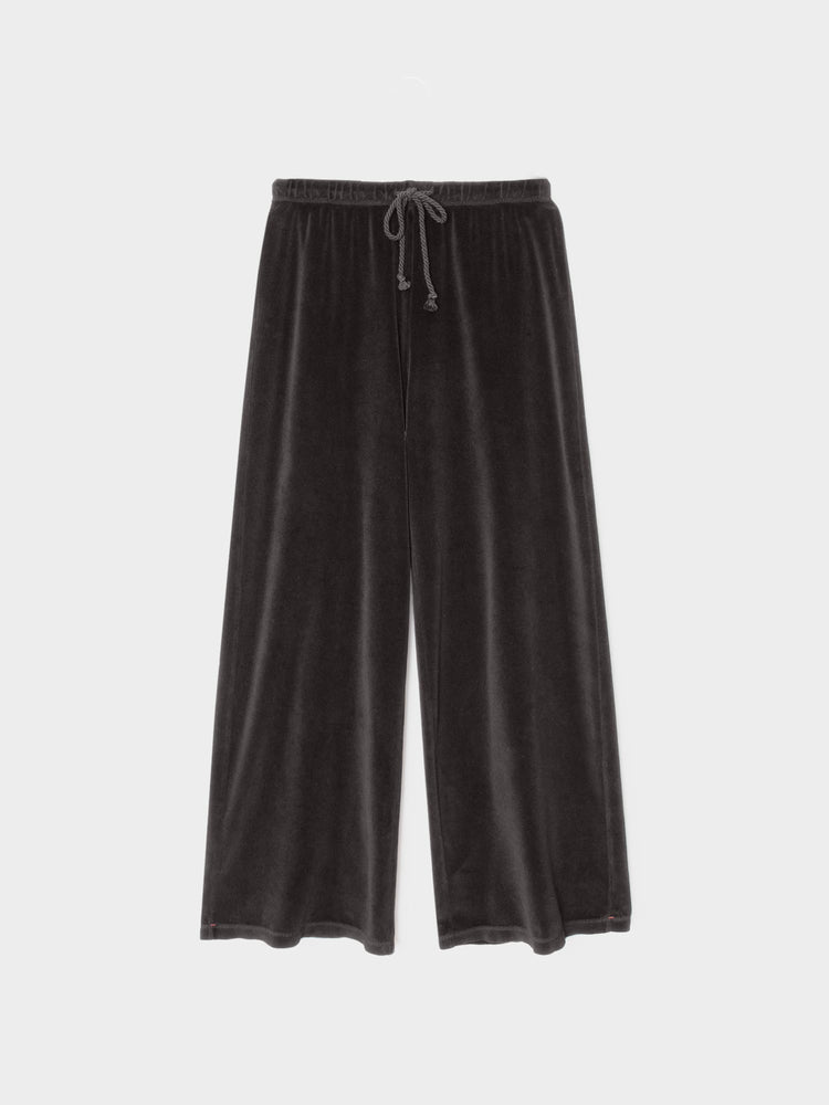 X2607 Pant Black Manon Velour Sweatpant Black Manon Velour Sweatpant
