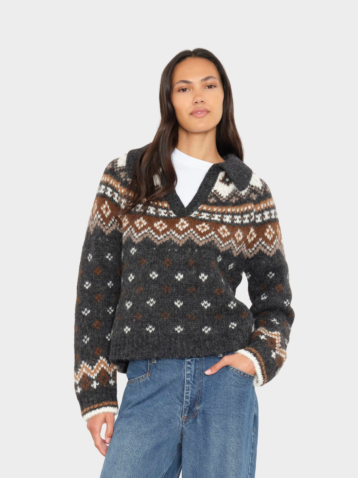 X2607 Sweater Creme Caramel Whistler Sweater Creme Caramel Whistler Sweater